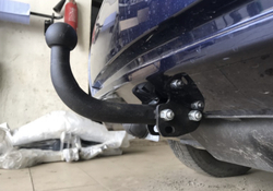 Фаркоп для Mercedes GLK-Class x204 2008-2015 Тип шара: A. Нагрузки: 2500/100 кг, MB 08