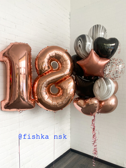 Гелиевые шары для девочки № 14