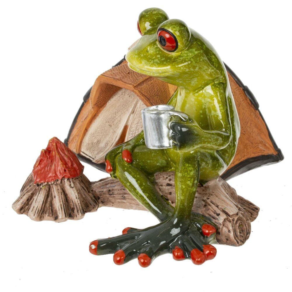 GAEM Фигурка декоративная "Лягушка", L12,5 W13 H9 см