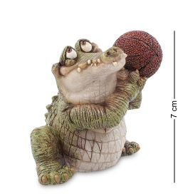 CD-7123-SC Фигура мал. Крокодил «Баскетболист» (Sealmark)