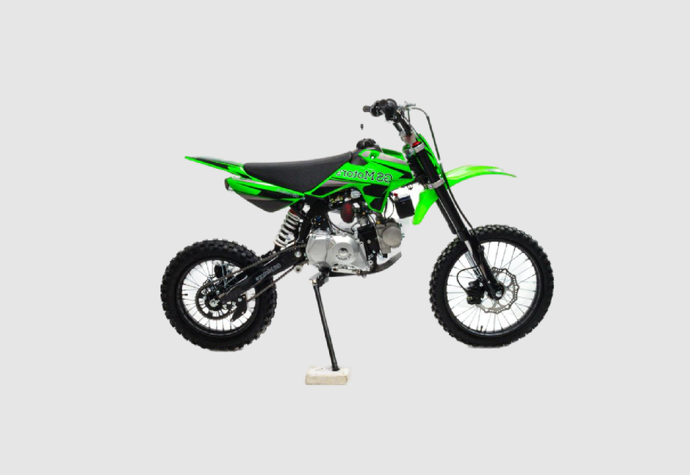 Питбайк Motoland GS Motors S12 17/14 E зеленый