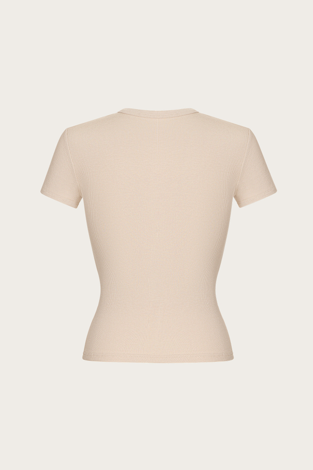 Футболка из вискозного трикотажа