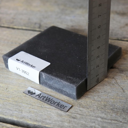 Смальта серого цвета, 300 гр, в кирпичиках V1-3002