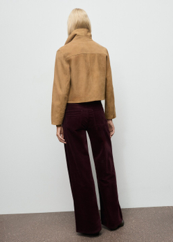 Широкие вельветовые джинсы wide leg