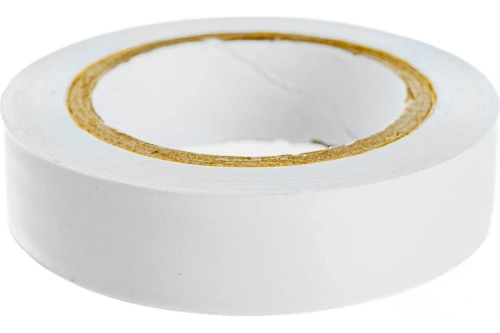 Изоляционная лента ПВХ белая 15мм х 10м