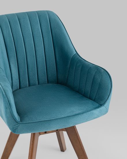 Стул вращающийся MANS NEW бирюзовый 2 шт