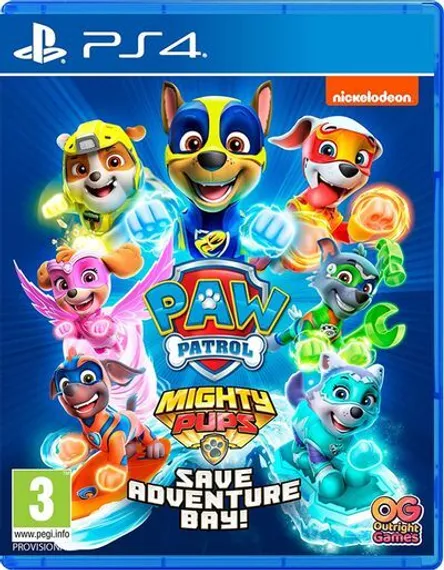 PS4 Paw Patrol: Mighty Pups Save Adventure Bay / Щенячий патруль (Новый, Полностью на русском языке, CUSA-23350)