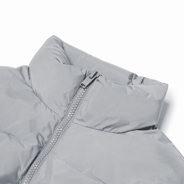 Пуховик BASIC Светло-Серый - фото 2