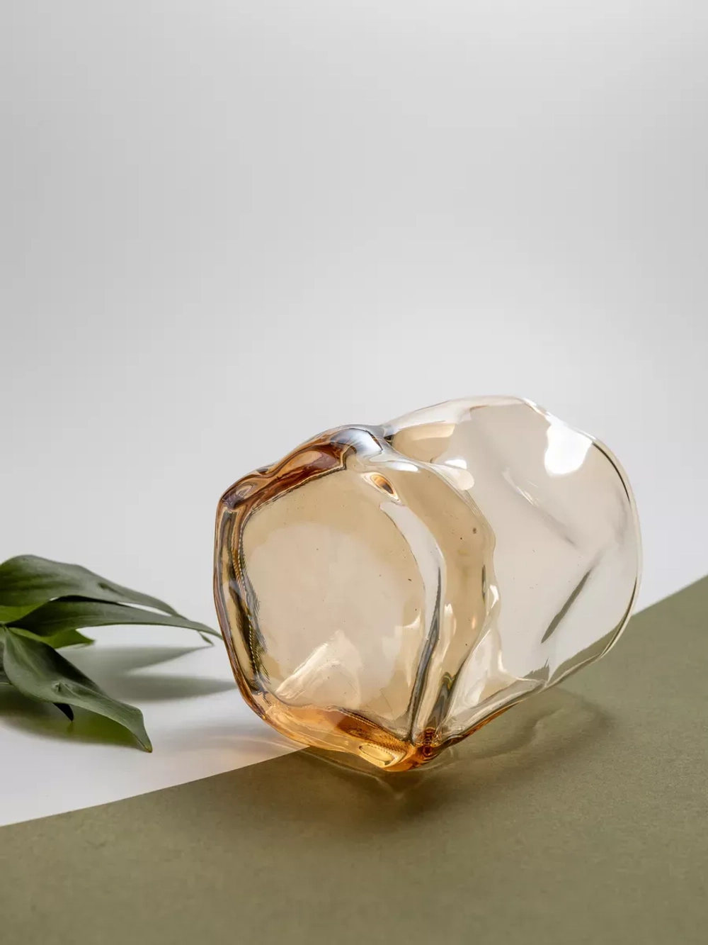 Набор изогнутых бокалов для виски, оранжевый, 300 мл, 6 шт