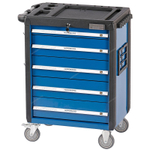 NORDBERG (T5N(B)) Тележка инструментальная 5 полок, синяя