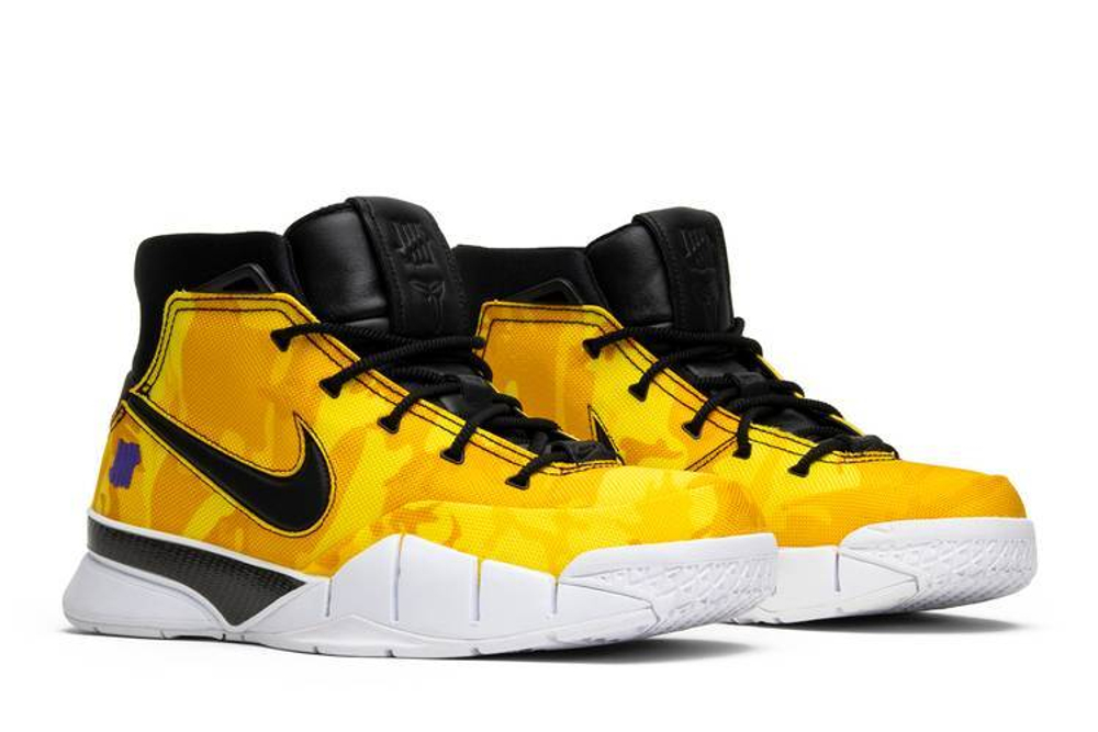 Кроссовки Undefeated X Nike Zoom Kobe 1 Protro Yellow Camo (La Brea)