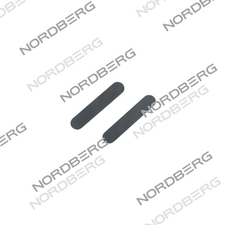 Пластина клапана для NCP100/420A, NCP100/420, NCP200/580, комплект 2 шт. NORDBERG 21125017