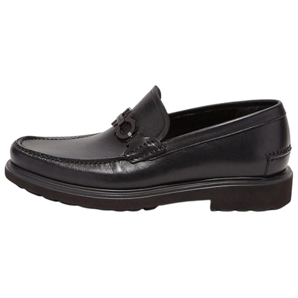 FERRAGAMO Dress Shoes Men"s Black