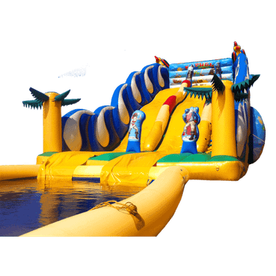 Наземный аквапарк с бассейном «Карибы» 16*6*8 м