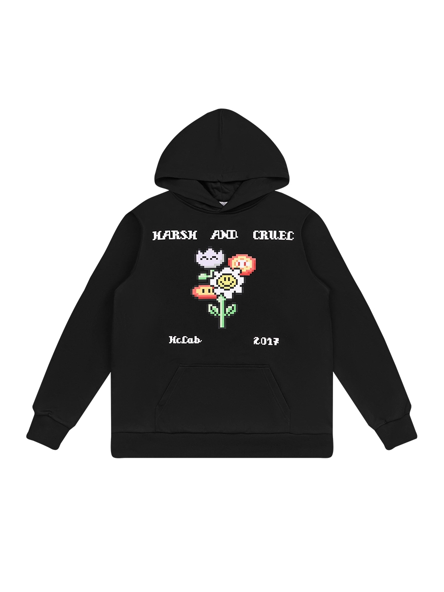 Худи HARSHandCRUEL "PixeLs" Oversized Hoodie