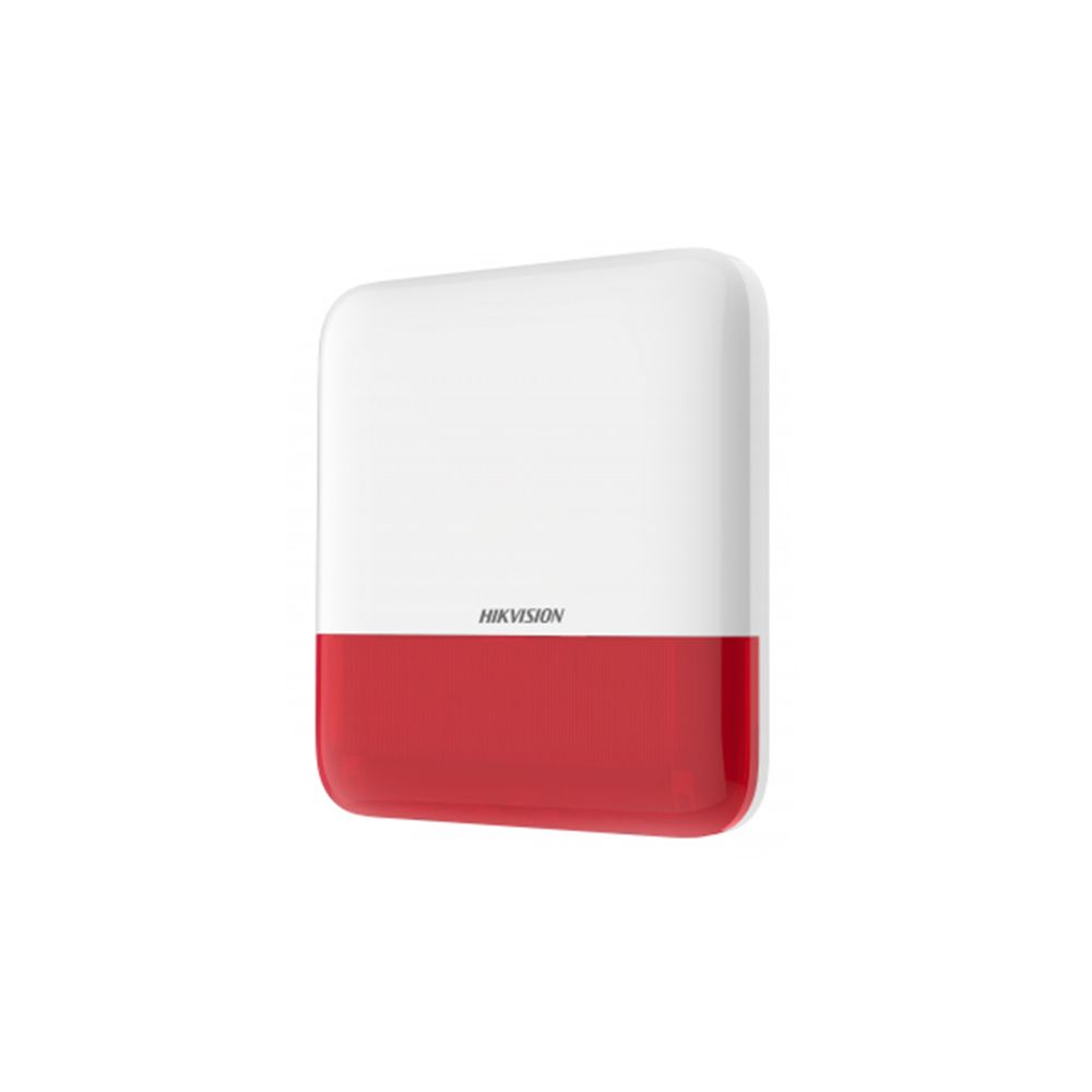 DS-PS1-E-WE (Red Indicator) уличная звуковая сирена SirenOut (Red) Ax Pro
