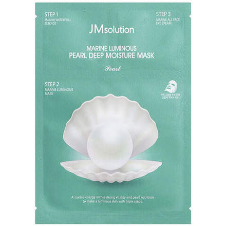 JMsolution Набор трёхшаговый увлажняющий с жемчугом - Marine luminous pearl deep moisture mask, 30мл, шт