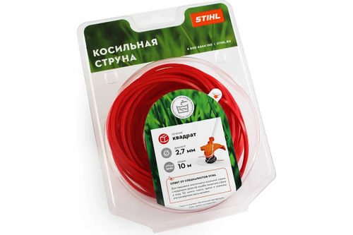 Косильная струна квадратного сечения 2.7 мм, 10 м Stihl 7028-871-0582