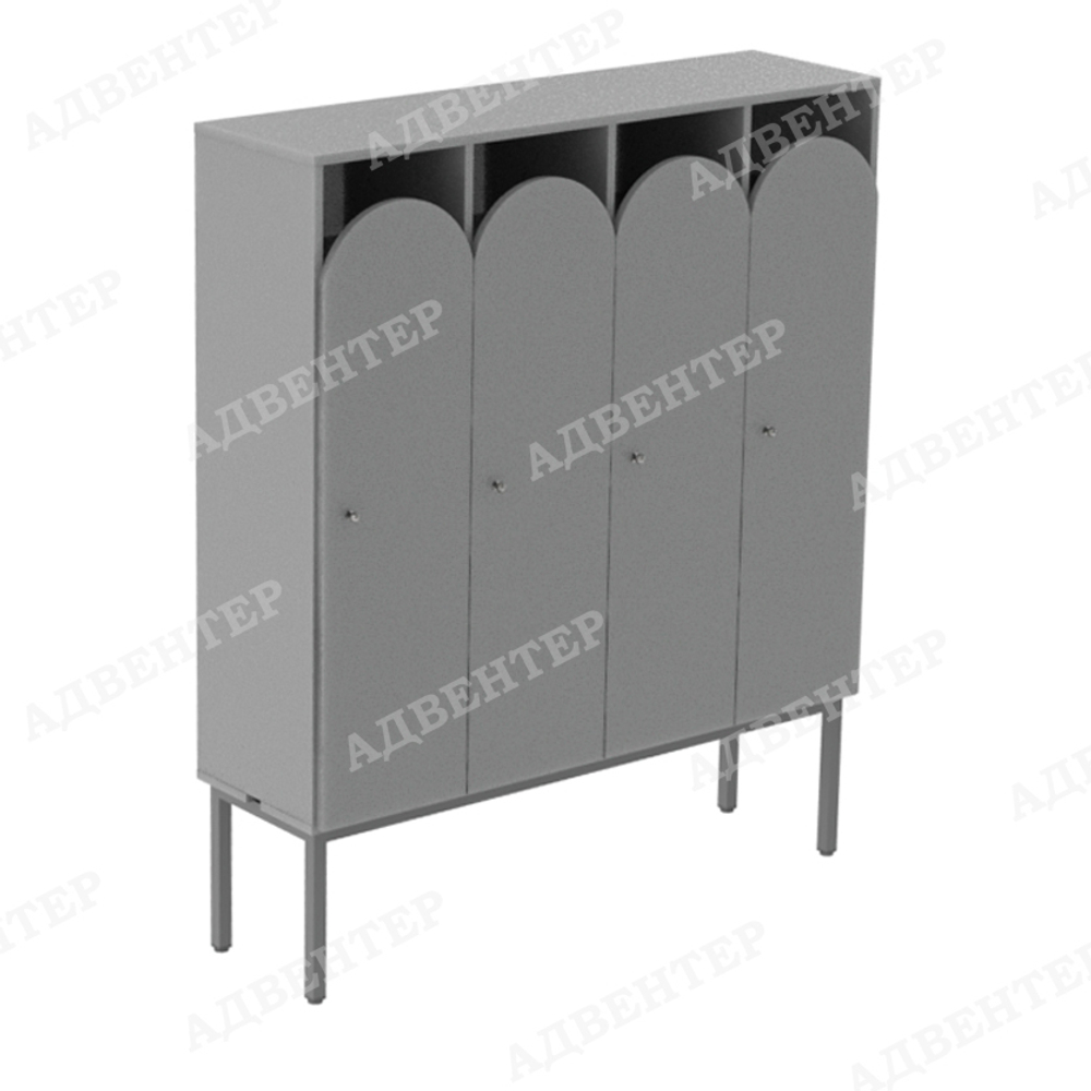 Шкаф детский для одежды 4 СЕКЦИИ