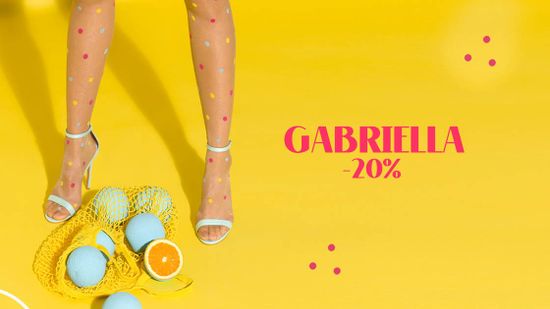 Скидка 20% на бренд Gabriella  👠
