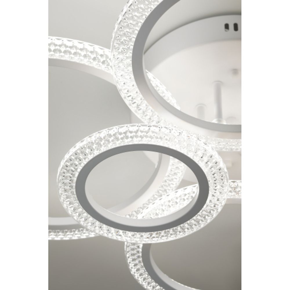 Светильник потолочный светодиодный Rivoli Marion 6107-109 132 Вт LED 2800К - 6200К модерн с пультом