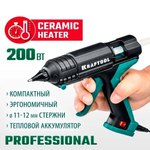 Клеевой пистолет KRAFTOOL Grand 200 , термоклеевой электрический, d 11-12