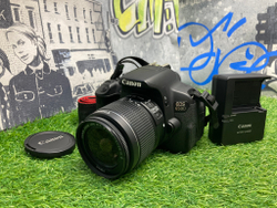 Canon EOS 650D kit 18-55mm IS II 2.300 кадров