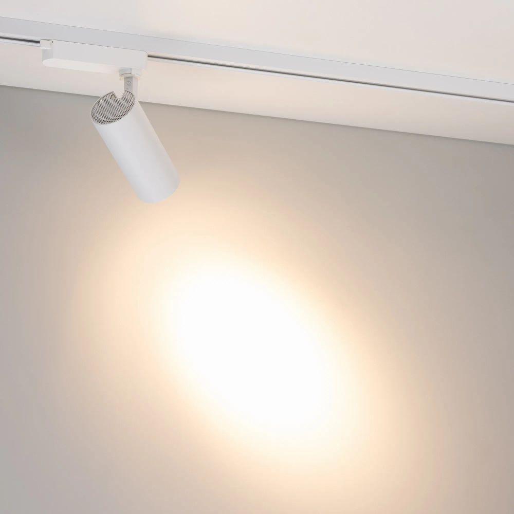 Светильник LGD-GERA-2TR-R60-15W Warm3000 (WH, 15 deg, 230V) (Arlight, IP20 Металл, 5 лет) 055064