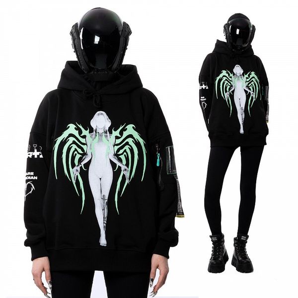 Худи «Grime» Black Hoodie - фото 2