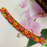 Пилка для ногтей наждачная в пакете «Ultramarine - цветы», дуга, цвет микс, 17,5*2