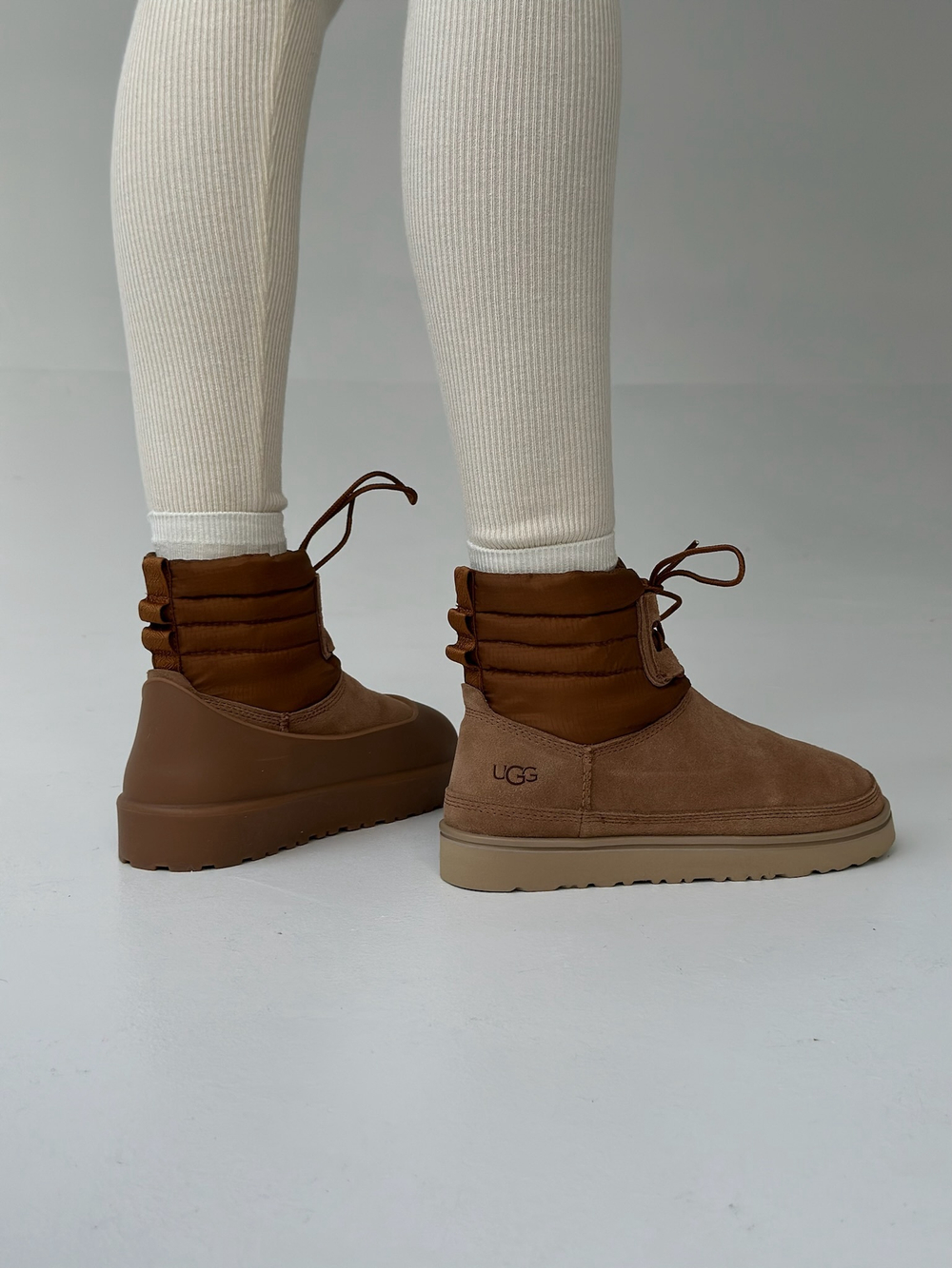 Угги из натуральной замши