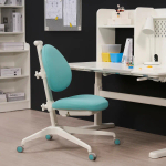 Стул детский - IKEA DAGNAR/ ДАГНАР ИКЕА, 98х58 см, голубой/белый