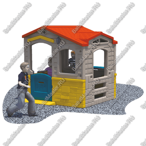 Игровой домик «Забава» — для детских игровых зон