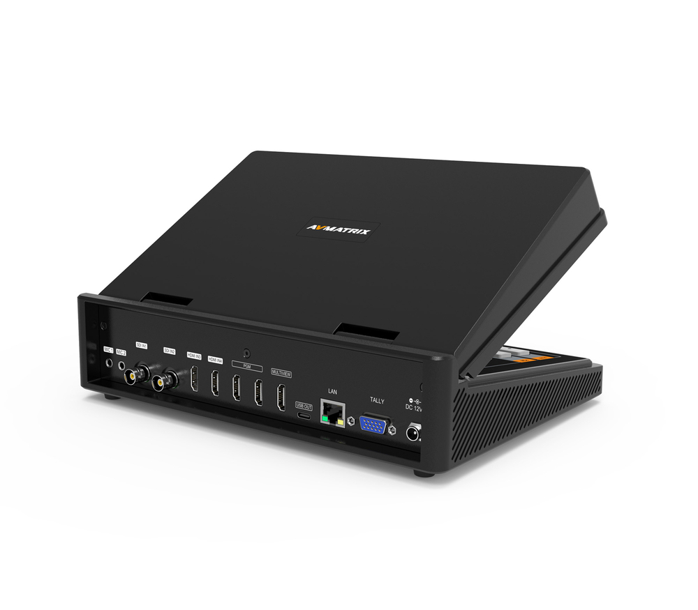 Видеомикшер AvMatrix PVS0403U, портативный, 4CH, SDI/HDMI, USB