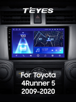 Teyes CC2 Plus 9" для Toyota 4Runner 2009-2020