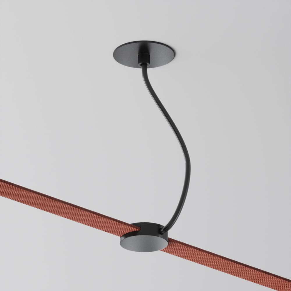 Коннектор питания Parity встраиваемый черный Maytoni TRA130RWC-2B