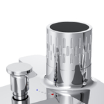 Смеситель для ванны и душа с индикацией температуры AM.PM Gem F90A10400