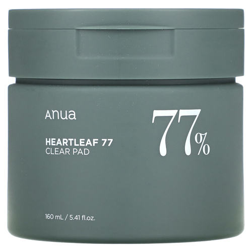 Anua, Heartleaf 77%, Clear Pad, 160 мл (5,41 жидк. унц.)