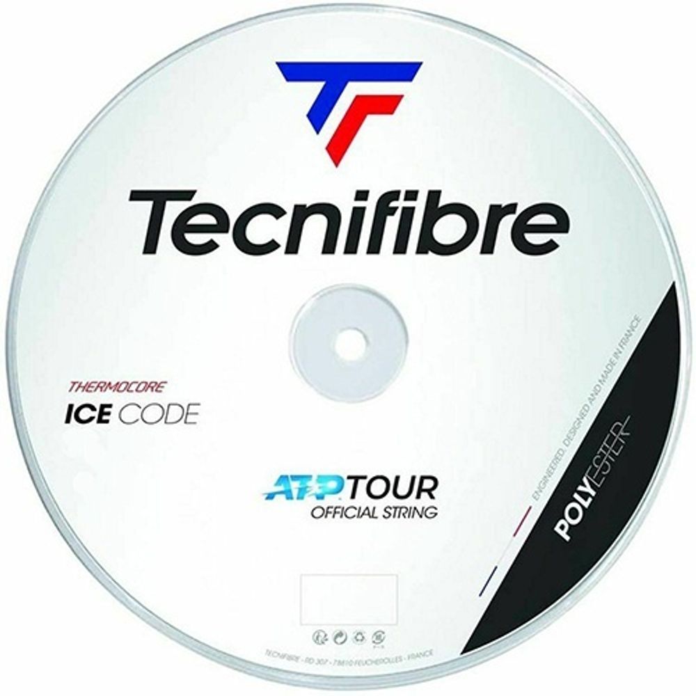 Струны для тенниса TECNIFIBRE ICE CODE 1.20 WHITE Бобины 200 м