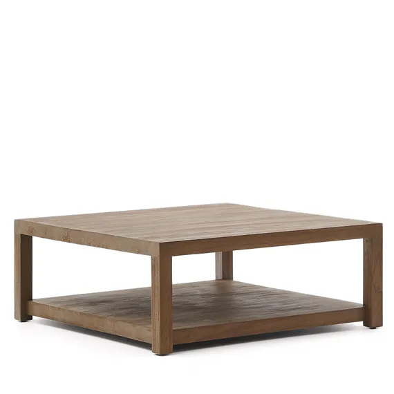 Журнальный столик Sashi 90x90 см из массива тика