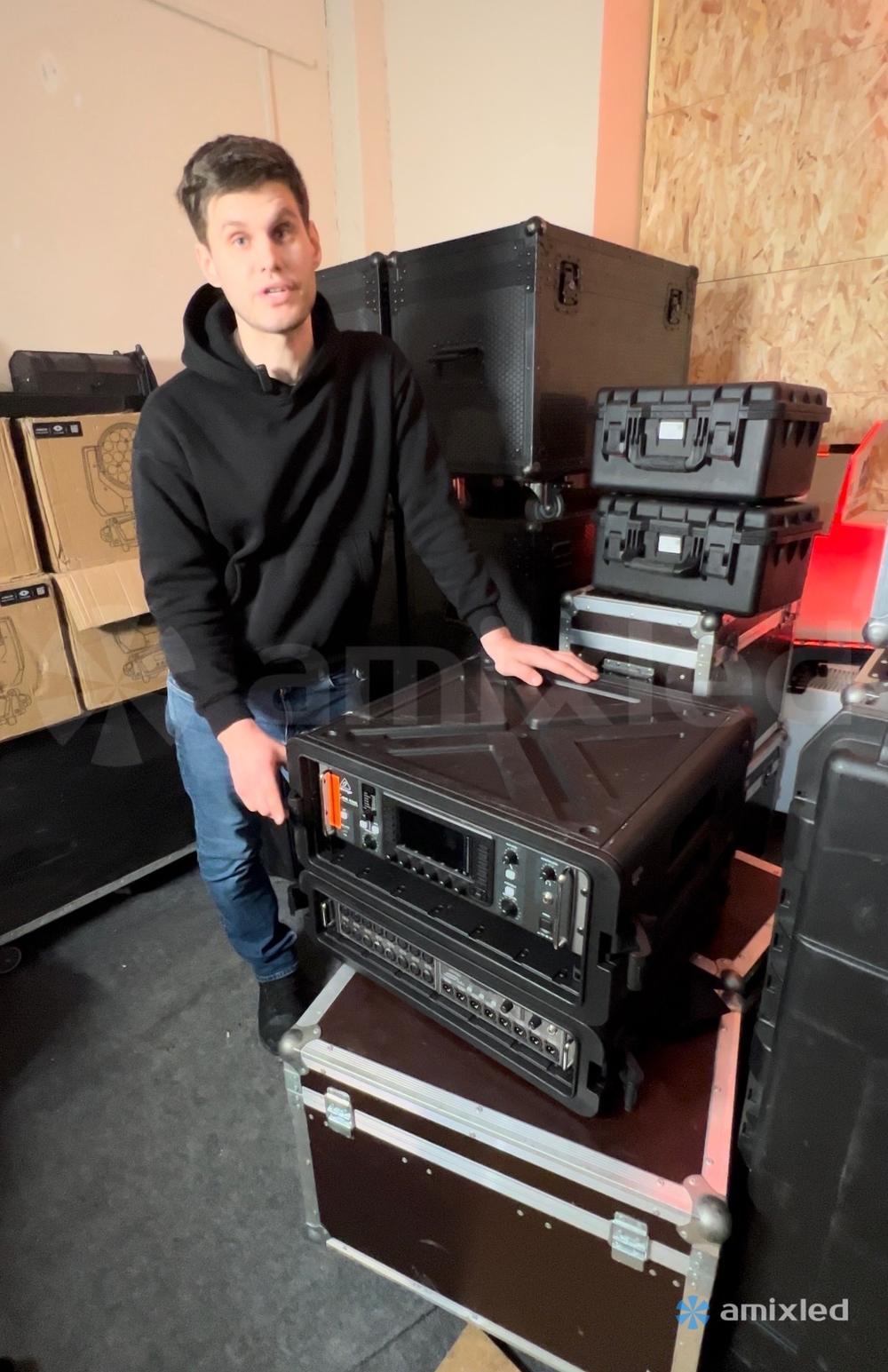 Кейс рековый PP-X002U