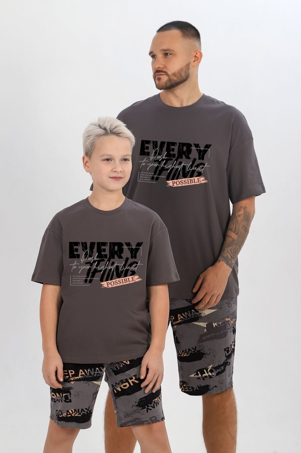 Костюм мужской Гранж-4 Виотекс СЕРЫЙ