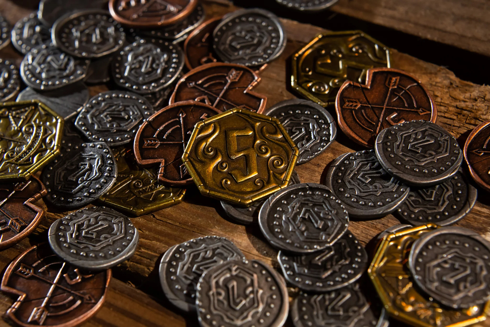 Gloomhaven Metal Coin Upgrade