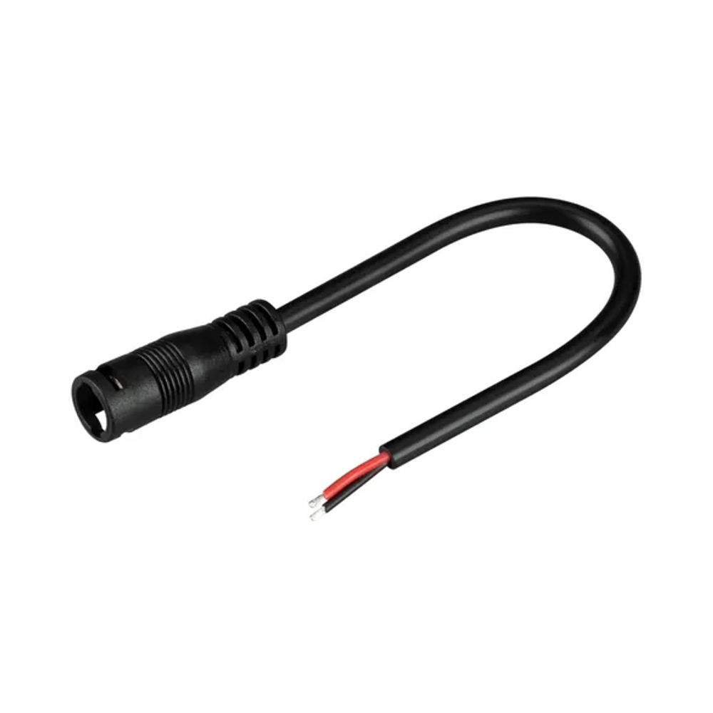 Коннектор выводной DC-MONO-2PIN-L150-F (JACK 5.5, LOCK) (Arlight, -) 032854