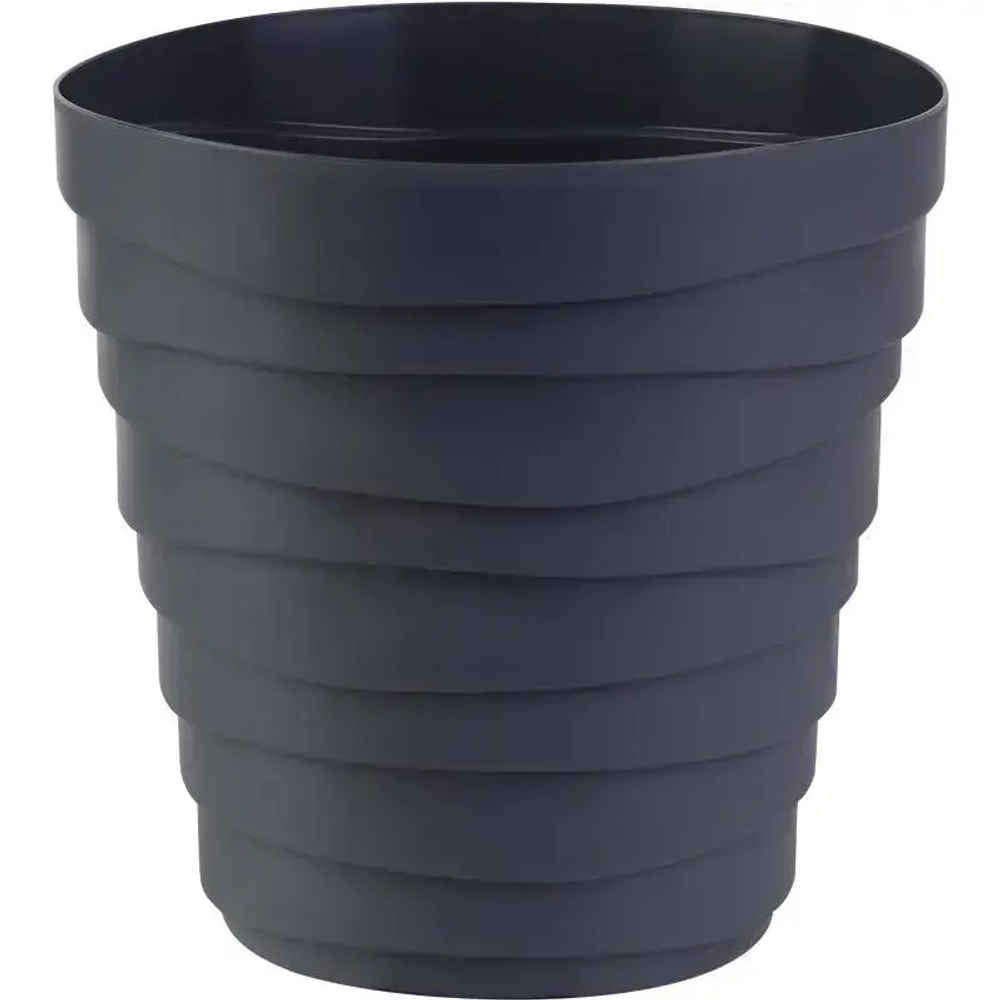 Кашпо Бархан (3,5л) Цв. Антрацит (Арт. КШ-4320)
