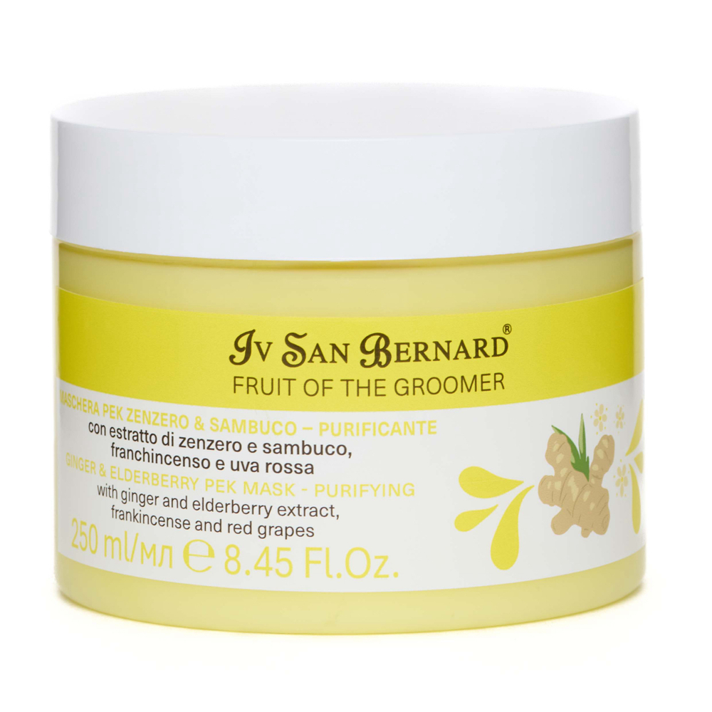 Маска Iv San Bernard Fruit of the Groomer Ginger&Elderbery восстанавливающая с противовоспалительным эффектом 250 мл
