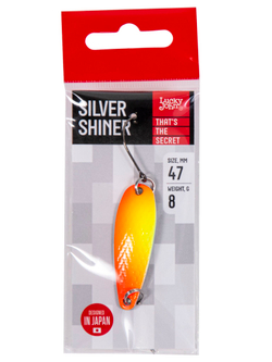 Блесна Lucky John Silver Shiner 47 мм, 8 г, цвет 006
