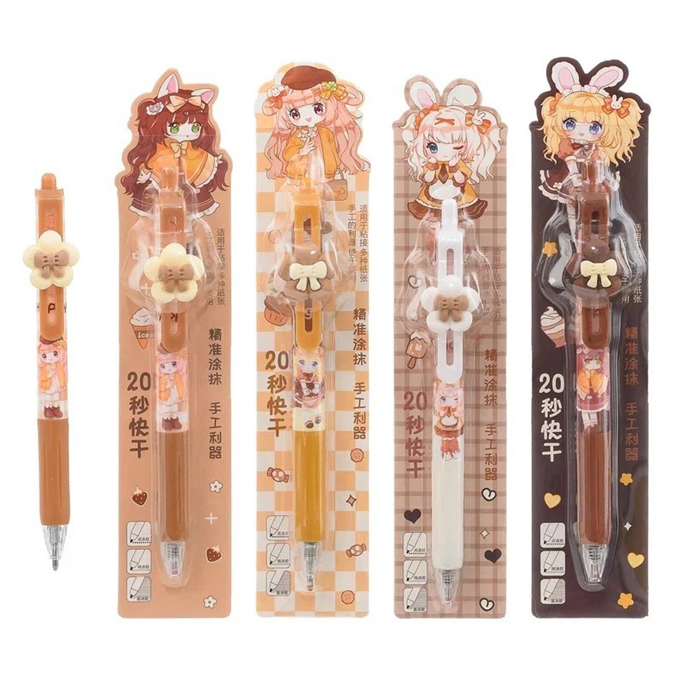 Клей ручка для творчества Basir, длина стержня 10,5 см