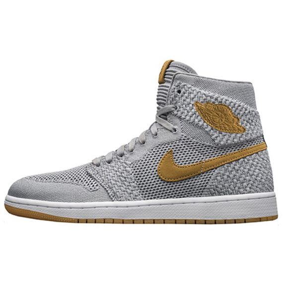 Jordan Air Jordan 1 Retro High Flyknit Wolf Grey