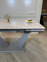 Кухонный раздвижной стол "Вирджиния", капучино